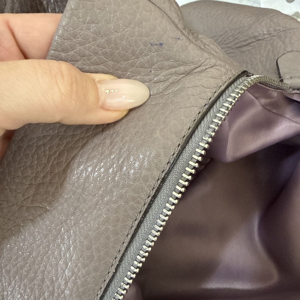 Coach Madison Phoebe Pebbled Leather Triple Compartment Shoulder Bag 26224 Hobo - Picture 10 of 16